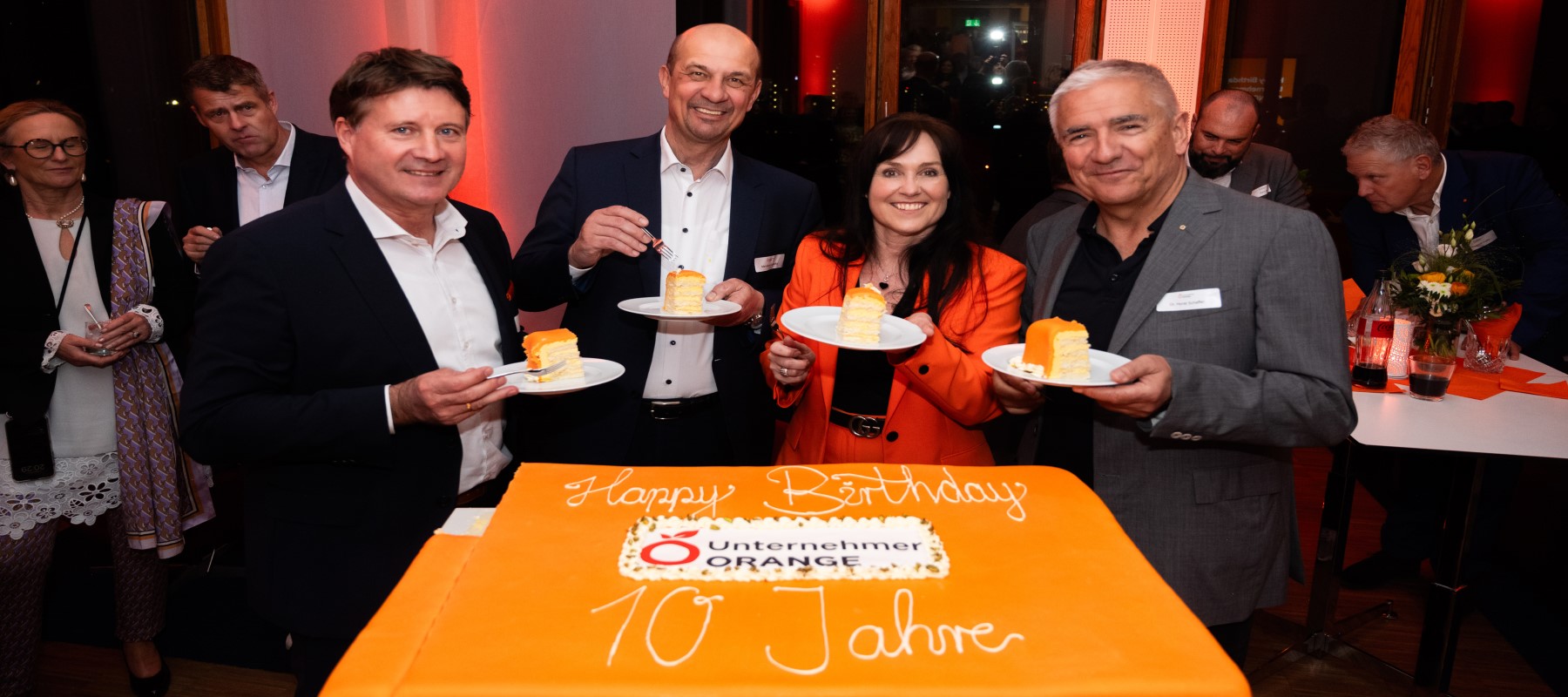 Unternehmer-Netzwerk ORANGE feiert sein zehnjähriges Bestehen